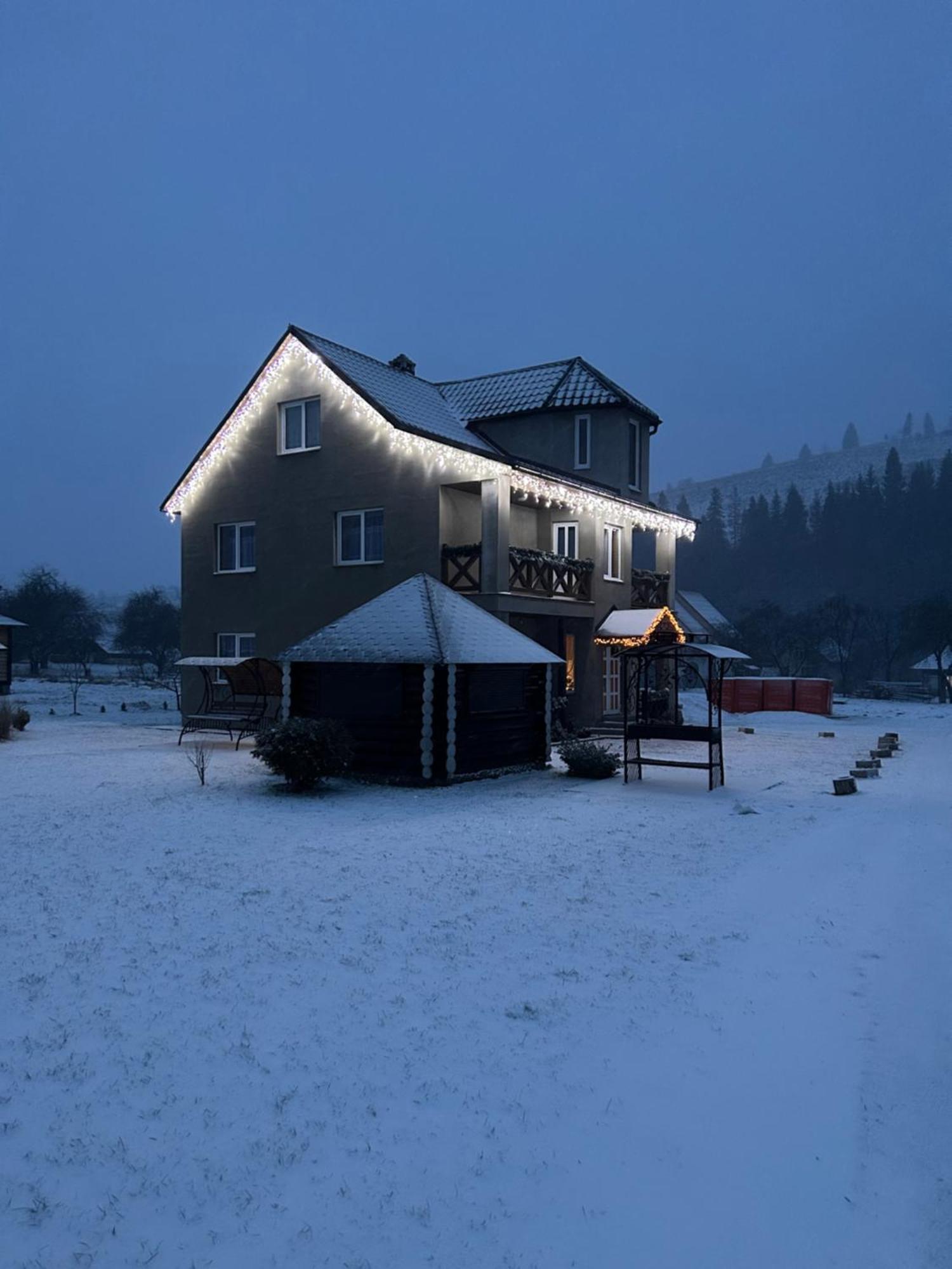 Карпатські Зорі Villa Pilipets ภายนอก รูปภาพ